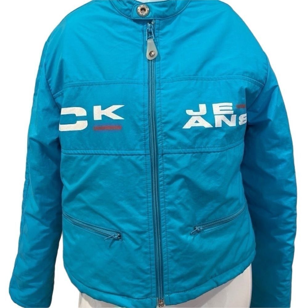 Rare Vintage Y2K Calvin Klein Jeans Ski Jacket Blue Women’s Sz.M